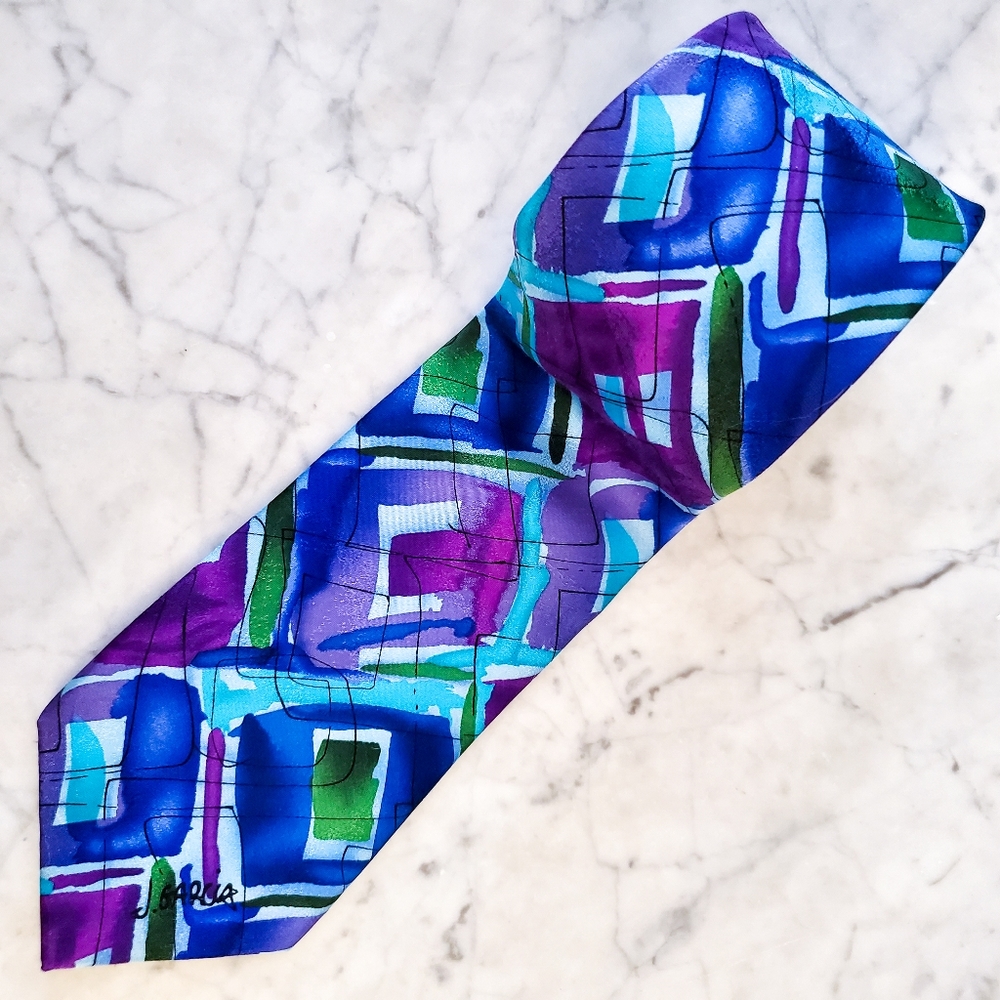 J. Garcia Floating Pane Tie